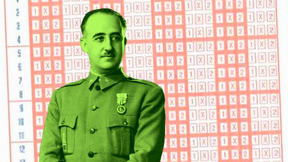 Cuando Franco ganó un millón en la Quiniela