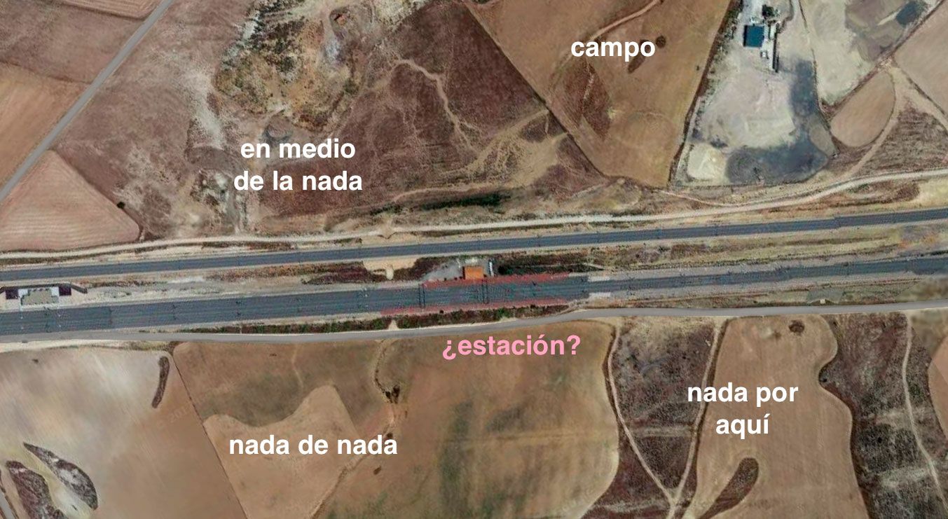 Por qué hay «estaciones fantasma» en el AVE (y para qué sirven)