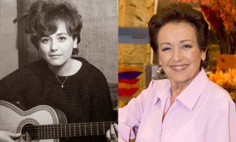 Amparo Baró de joven