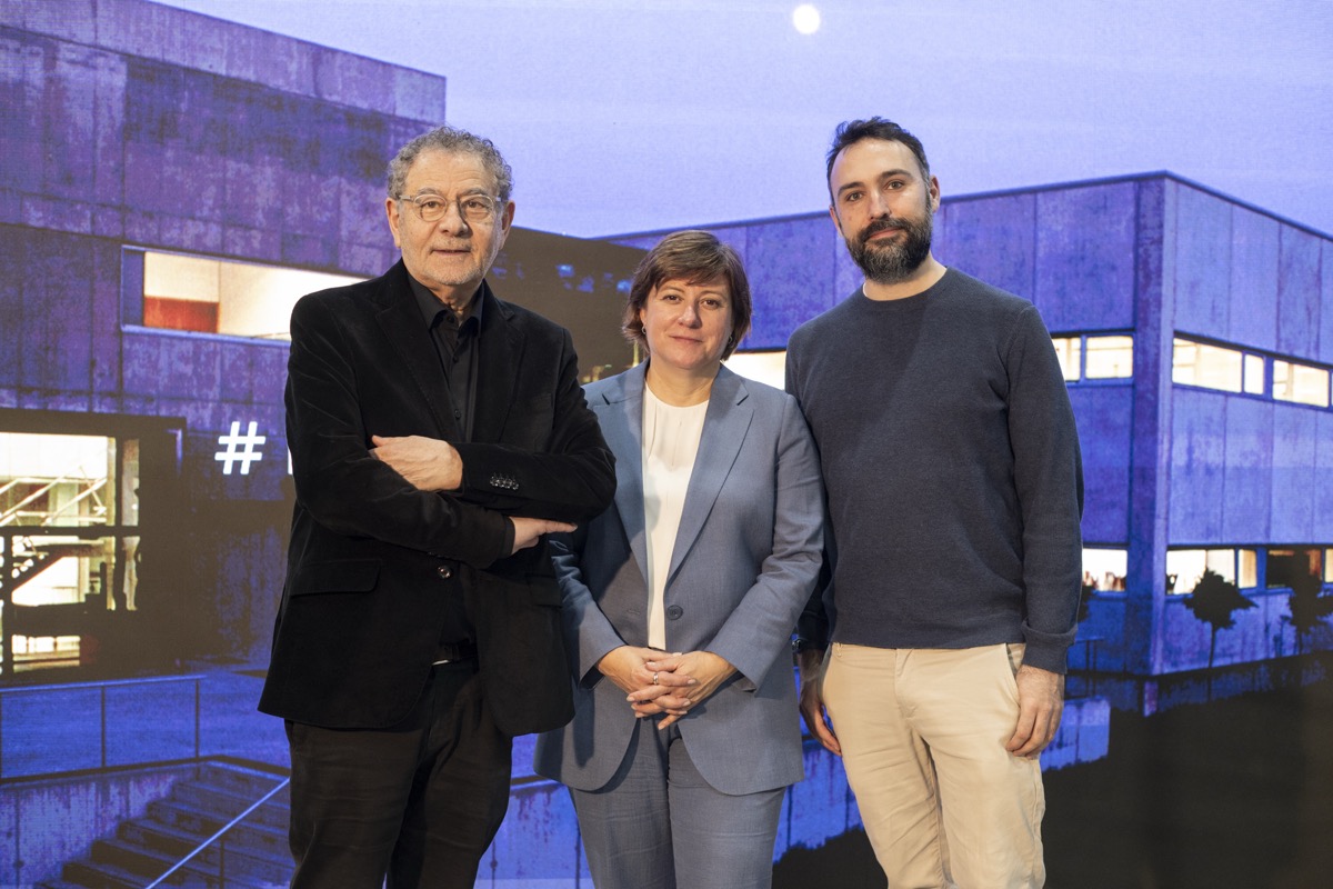 Fernando de Córdoba en la sede de Roberto Verino, en Ourense, en marzo de 2024