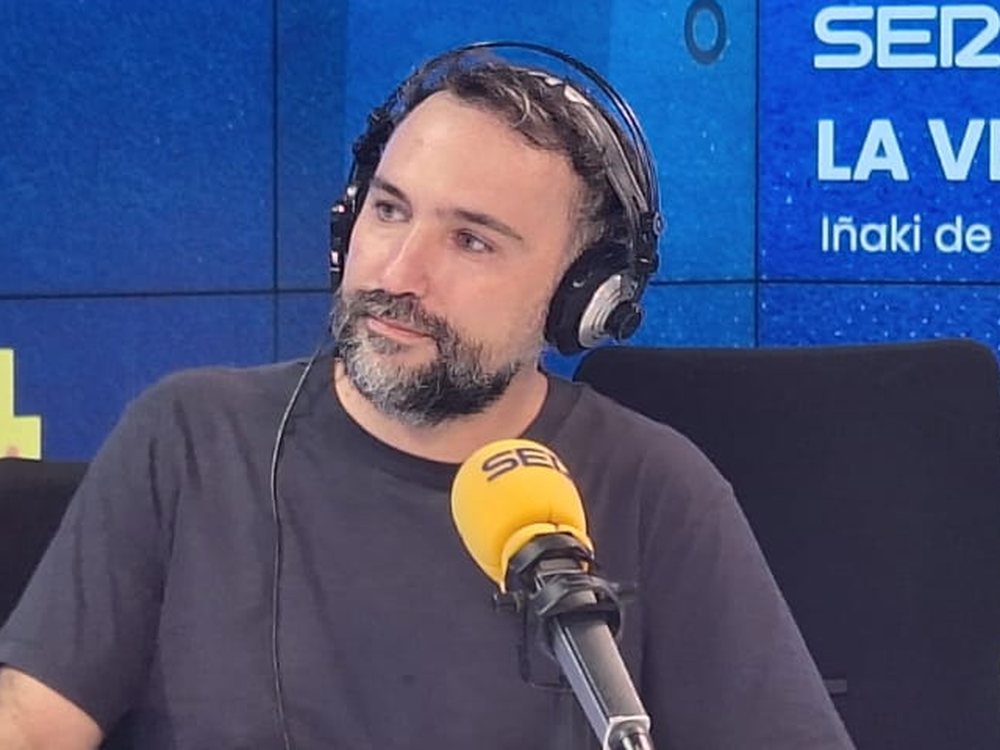 Fernando de Córdoba en el estudio de La Ventana, en la Cadena SER
